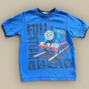 Vtg Toddler T-shirt Thomas the Tank Engine 24 Months 90s Y2K Cartoon Graphic Tee